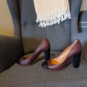J. Crew Pump/Heels - Maroon/Burgundy Size 6